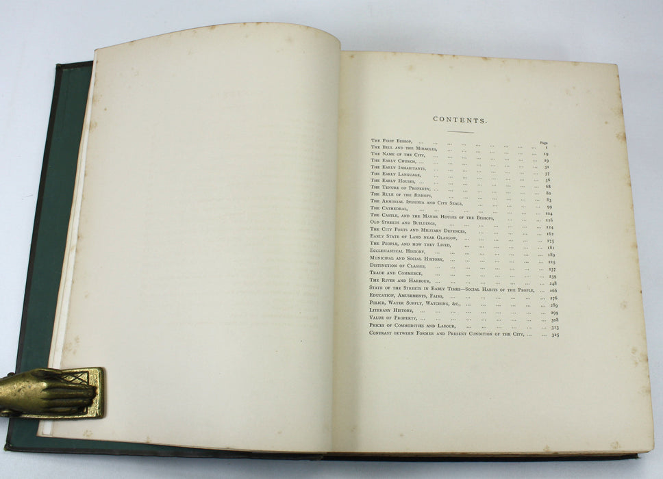 Old Glasgow; The Place and the People; From the Roman Occupation to the Eighteenth Century, Andrew MacGeorge, 1880