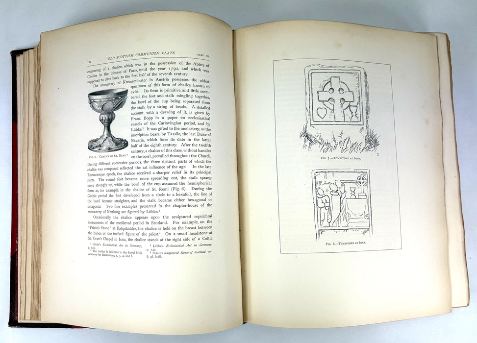 Old Scottish Communion Plate, Thomas Burns, R. & R. Clark, Edinburgh, 1892 signed, numbered limited edition 69/175