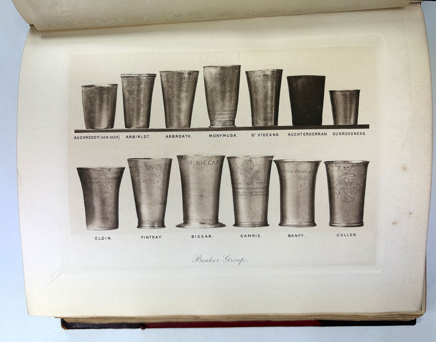 Old Scottish Communion Plate, Thomas Burns, R. & R. Clark, Edinburgh, 1892 signed, numbered limited edition 69/175