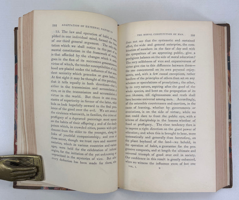 On the Power, Wisdom, and Goodness of God, Thomas Chalmers, 1839