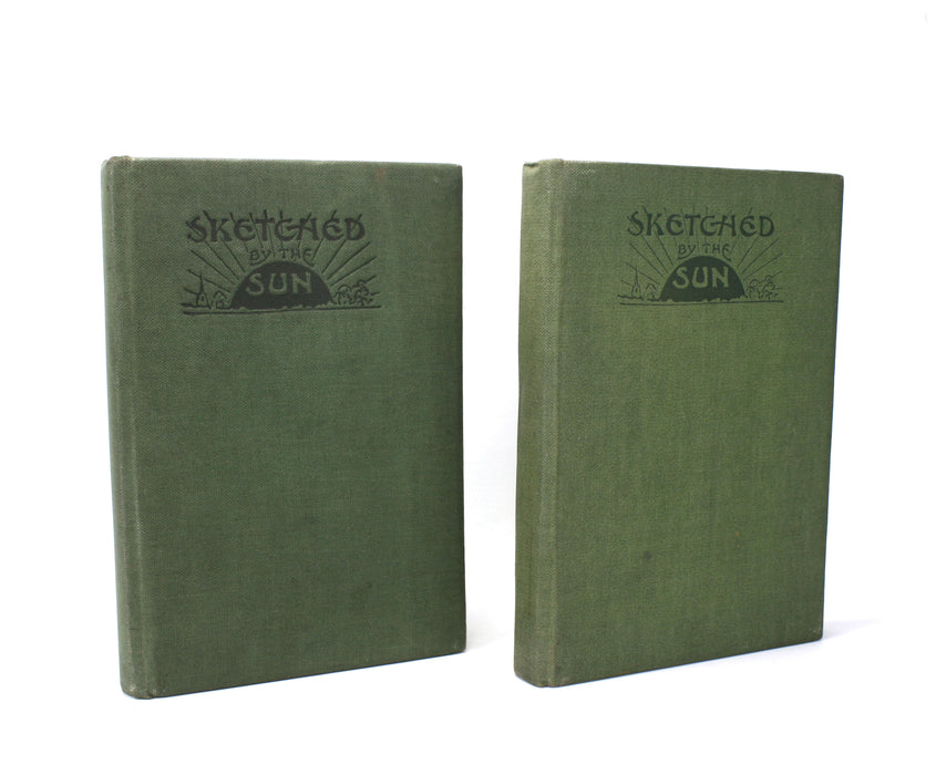Original 1890s Vintage Victorian Photo Albums, 2 Volumes, Scottish Interest