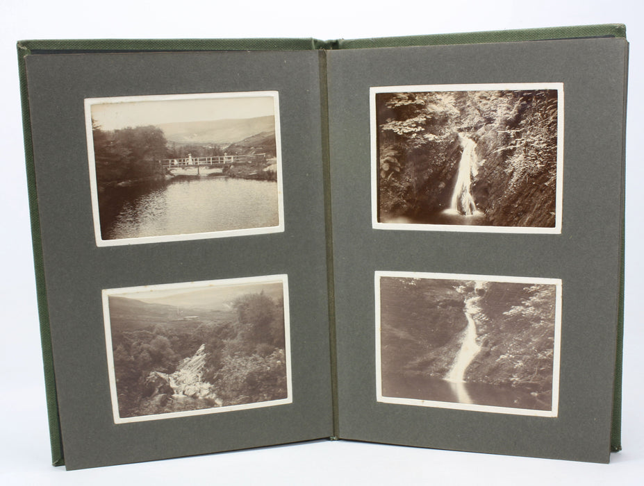 Original 1890s Vintage Victorian Photo Albums, 2 Volumes, Scottish Interest