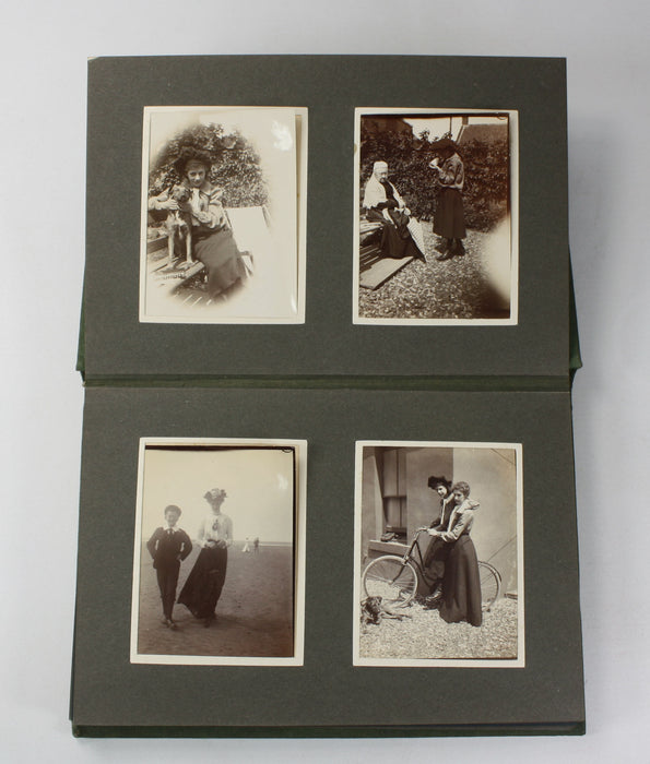 Original 1890s Vintage Victorian Photo Albums, 2 Volumes, Scottish Interest