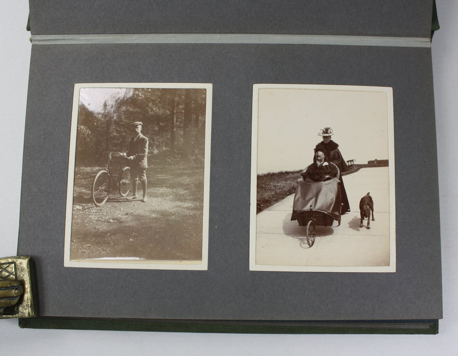 Original 1890s Vintage Victorian Photo Albums, 2 Volumes, Scottish Interest
