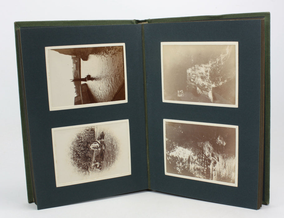 Original 1890s Vintage Victorian Photo Albums, 2 Volumes, Scottish Interest