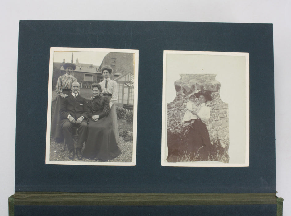 Original 1890s Vintage Victorian Photo Albums, 2 Volumes, Scottish Interest