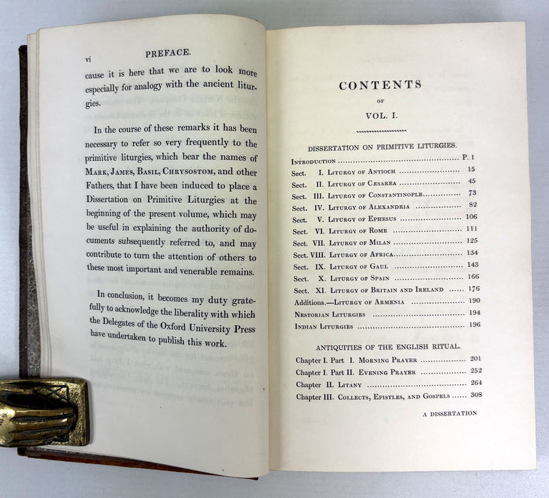 Origines Liturgicae or Antiquities of The English Ritual, and A Dissertation on Primitive Liturgies, Vol. I, Rev. William Palmer, 1832