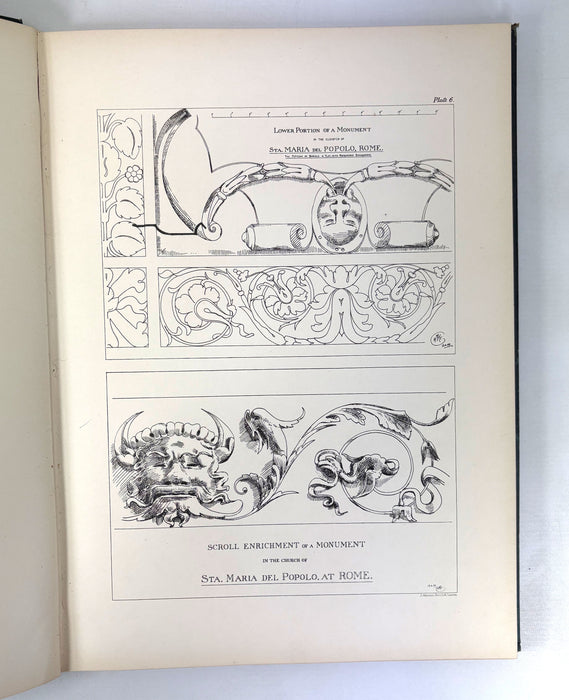 Ornamental Details of the Italian Renaissance, G.A.T. Middleton and R.W. Carden, 1900