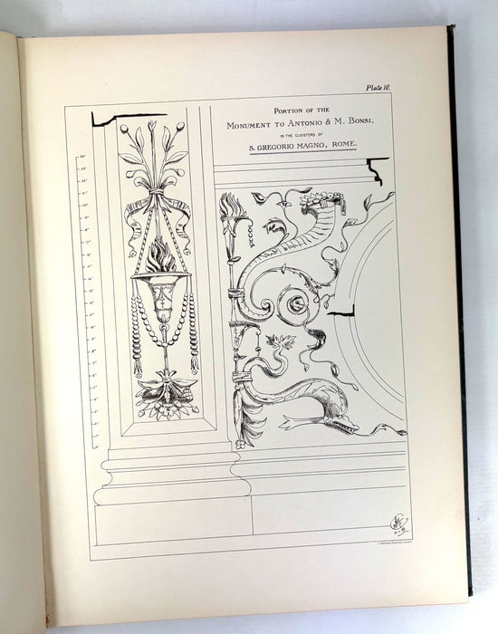 Ornamental Details of the Italian Renaissance, G.A.T. Middleton and R.W. Carden, 1900