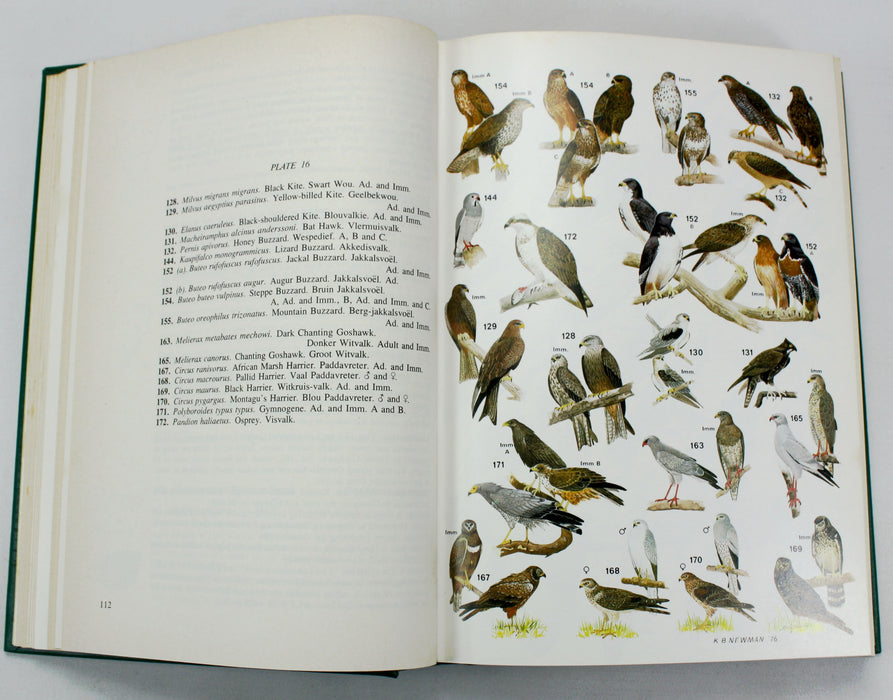 Ornithology; Roberts Birds of South Africa, Revised by McLachlan and Liversidge, John Voelcker Bird Book Fund, 1980