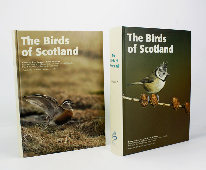 Ornithology; The Birds of Scotland, 2 Volume Set in Slipcase, Ronald W Forrester and Ian J Andrews, The Scottish Ornithologists' Club, 2007