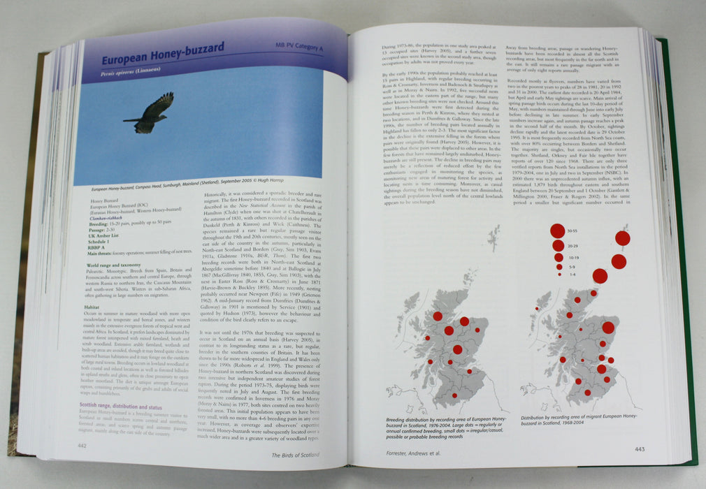 Ornithology; The Birds of Scotland, 2 Volume Set in Slipcase, Ronald W Forrester and Ian J Andrews, The Scottish Ornithologists' Club, 2007