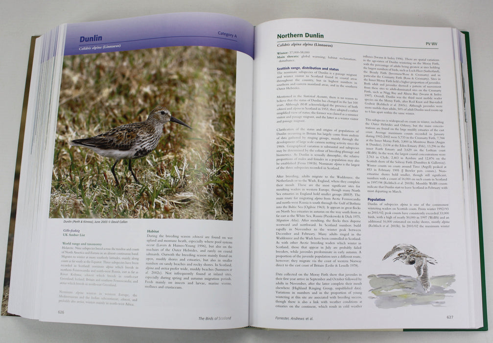 Ornithology; The Birds of Scotland, 2 Volume Set in Slipcase, Ronald W Forrester and Ian J Andrews, The Scottish Ornithologists' Club, 2007