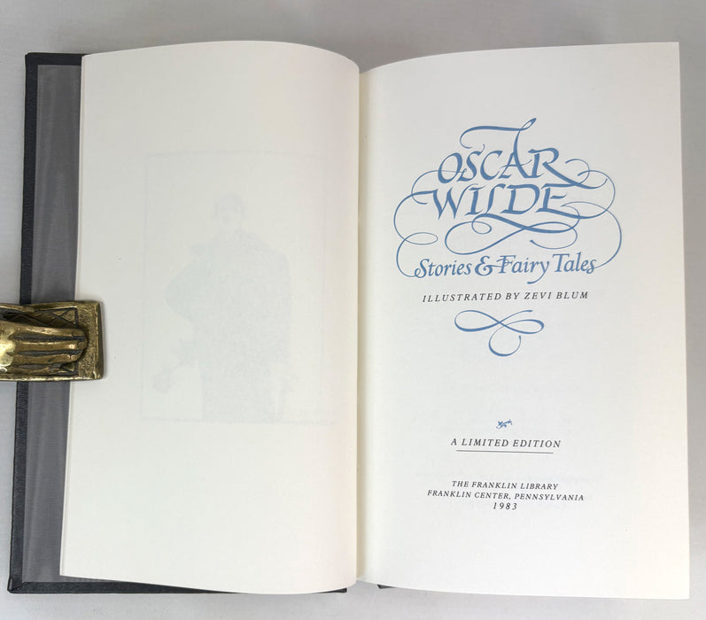 Oscar Wilde; Stories & Fairy Tales. Illustrated by Zevi Blum. Franklin Library, 1982 limited edition
