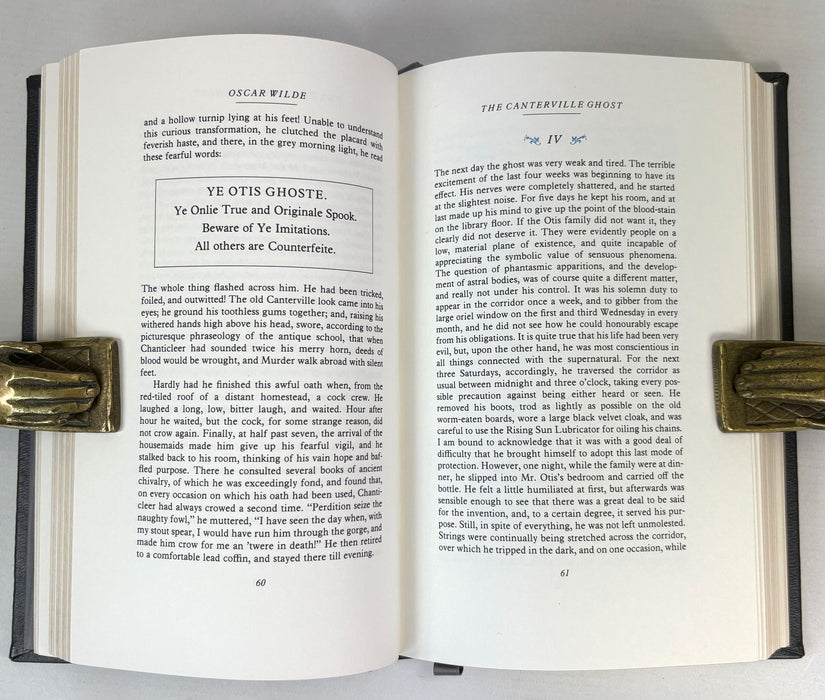 Oscar Wilde; Stories & Fairy Tales. Illustrated by Zevi Blum. Franklin Library, 1982 limited edition