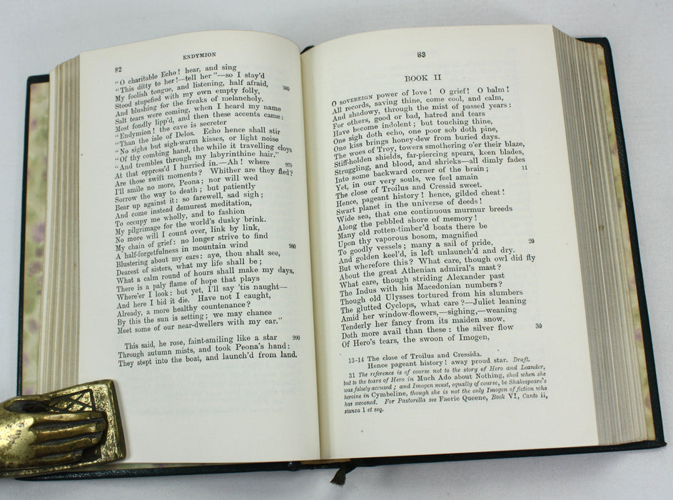 Oxford Edition; The Poetical Works of John Keats, H. Buxton Forman, 1937