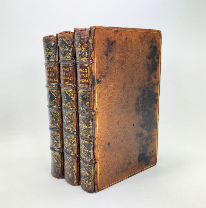 Ozanam's Compleat Course of the Mathematics; Cursus Mathematicus; Or, A Complete Course of the Mathematics, Monsiuer Ozanam, London & Oxford, 1712