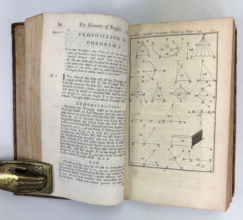 Ozanam's Compleat Course of the Mathematics; Cursus Mathematicus; Or, A Complete Course of the Mathematics, Monsiuer Ozanam, London & Oxford, 1712