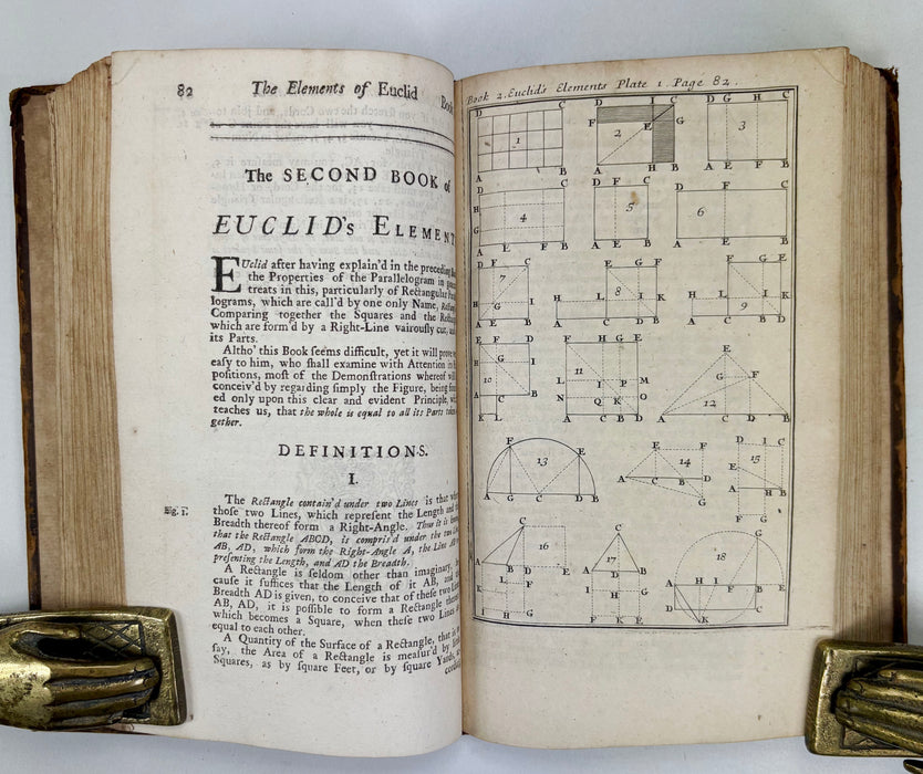 Ozanam's Compleat Course of the Mathematics; Cursus Mathematicus; Or, A Complete Course of the Mathematics, Monsiuer Ozanam, London & Oxford, 1712