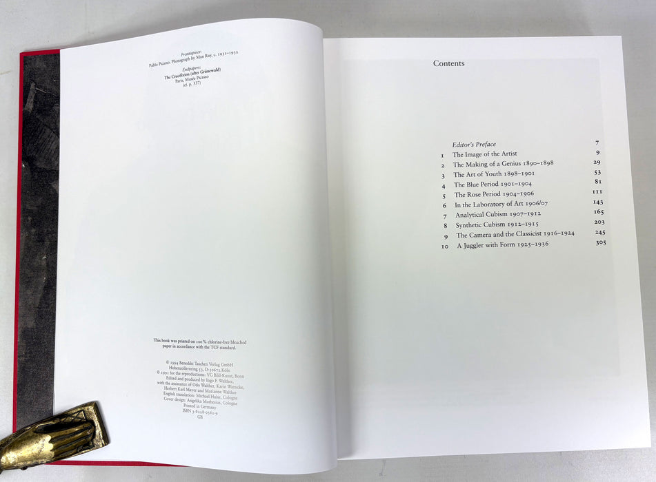 Pablo Picasso 1881-1973, Edited by Ingo F. Walther, Benedikt Taschen, 1994, 2 Vol. Set