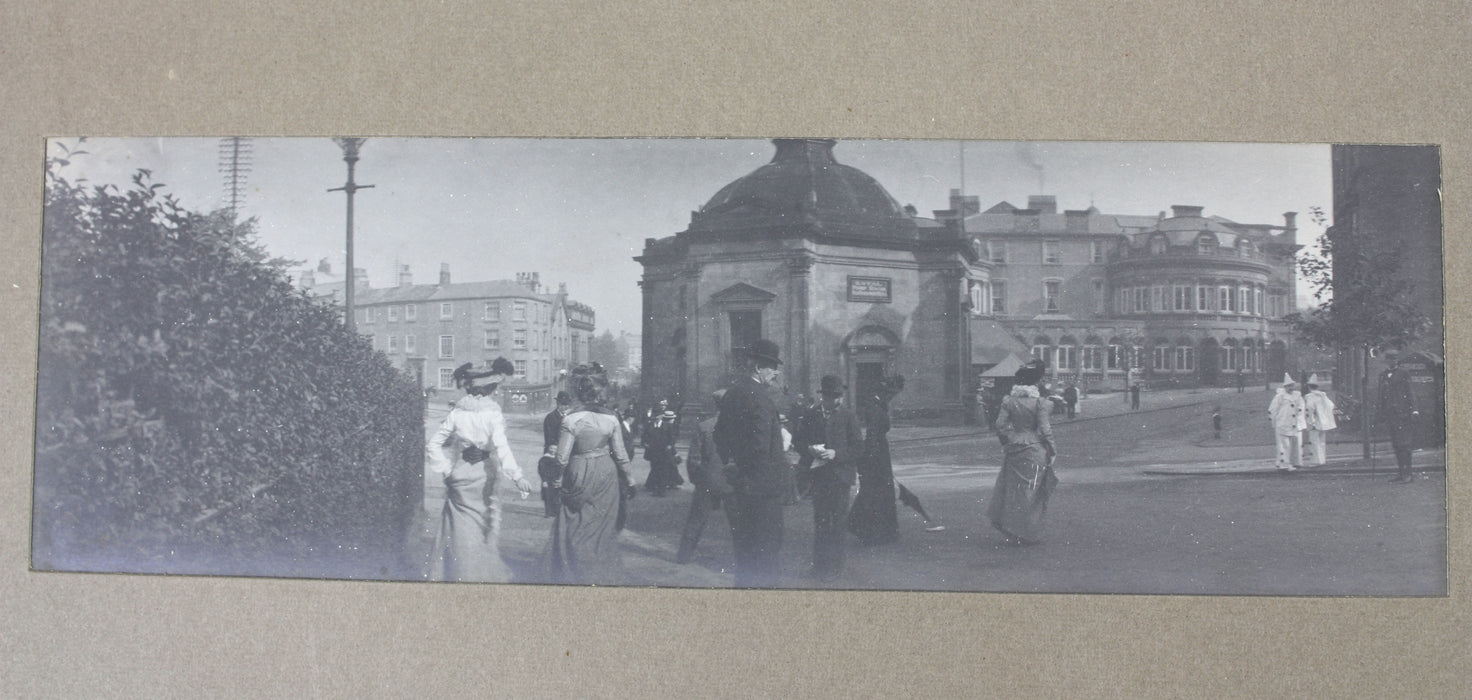 Edwardian Photo Album with 41 unusual Panoramic Photographs, Britain, London, Scotland