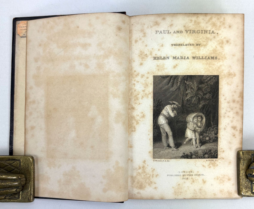 Paul and Virginia, J. Bernardin H. de Saint Pierre; Helen Maria Williams, 1828