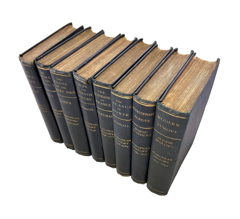 Periods of European History, 8 Volumes, 476-1899, ed. Arthur Hassall, Rivingtons, 1901-1910