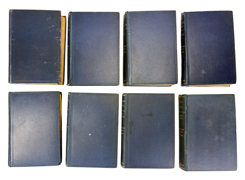 Periods of European History, 8 Volumes, 476-1899, ed. Arthur Hassall, Rivingtons, 1901-1910