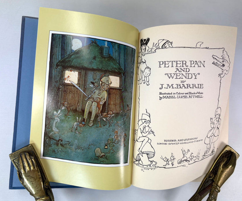 Peter Pan and Wendy, by J.M. Barrie. Illustrated by Mabel Lucie Attwell. Hodder and Stoughton, 1981