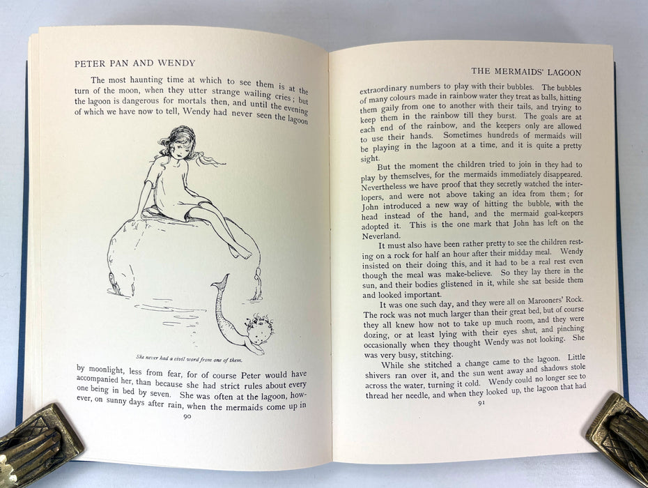 Peter Pan and Wendy, by J.M. Barrie. Illustrated by Mabel Lucie Attwell. Hodder and Stoughton, 1981