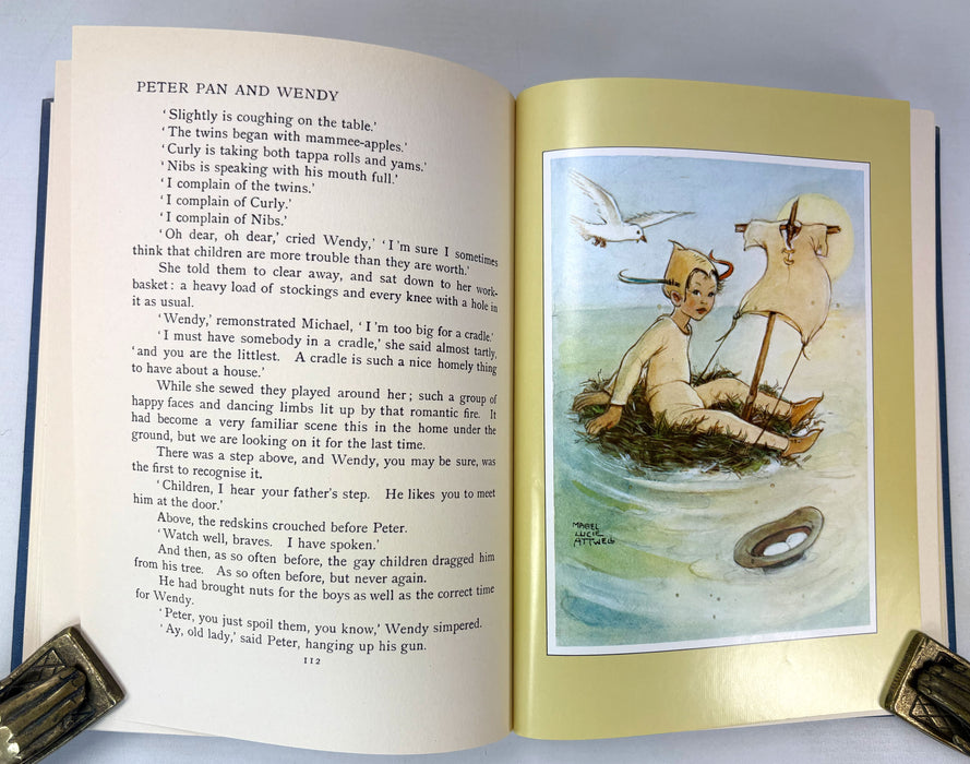 Peter Pan and Wendy, by J.M. Barrie. Illustrated by Mabel Lucie Attwell. Hodder and Stoughton, 1981