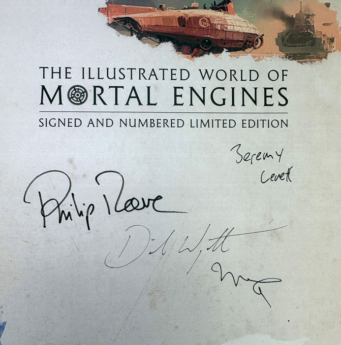 Philip Reeve & Jeremy Levett; The Illustrated World of Mortal Engines; Signed and Numbered Limited Edition, 2018