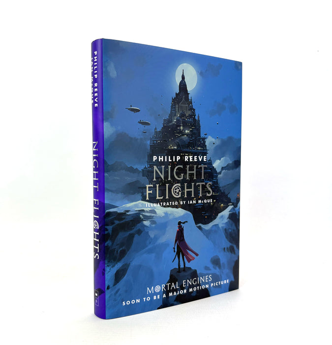 Philip Reeve; Mortal Engines; Night Flights. Illustrated by Ian McQue. Signed limited edition.