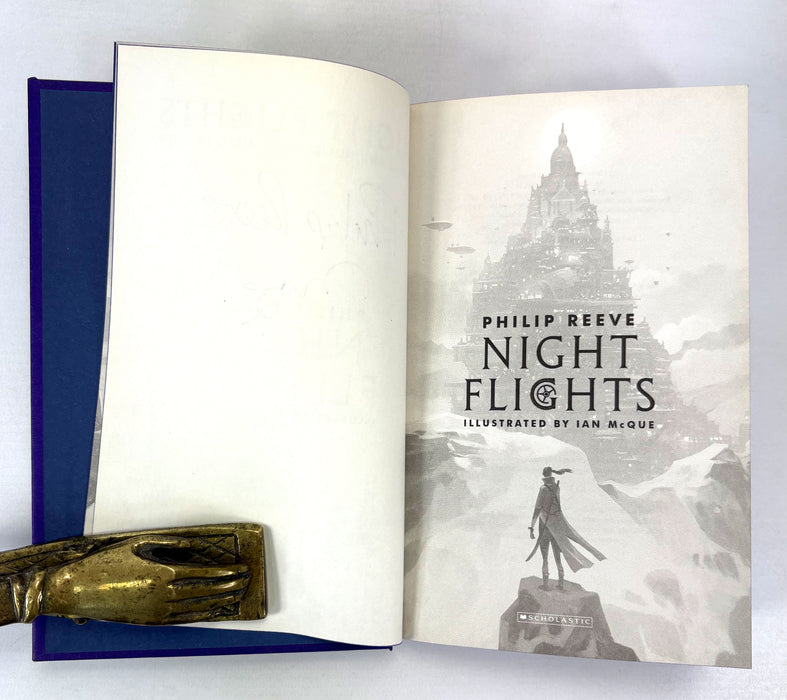 Philip Reeve; Mortal Engines; Night Flights. Illustrated by Ian McQue. Signed limited edition.