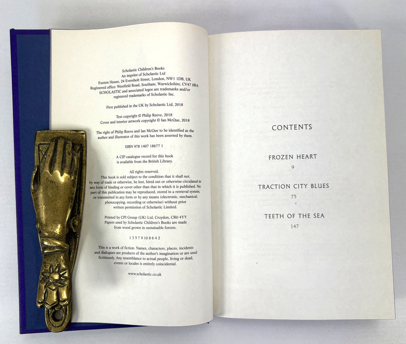 Philip Reeve; Mortal Engines; Night Flights. Illustrated by Ian McQue. Signed limited edition.