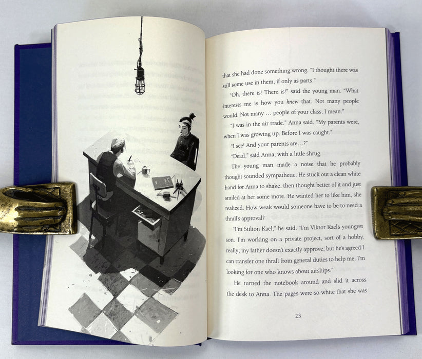 Philip Reeve; Mortal Engines; Night Flights. Illustrated by Ian McQue. Signed limited edition.