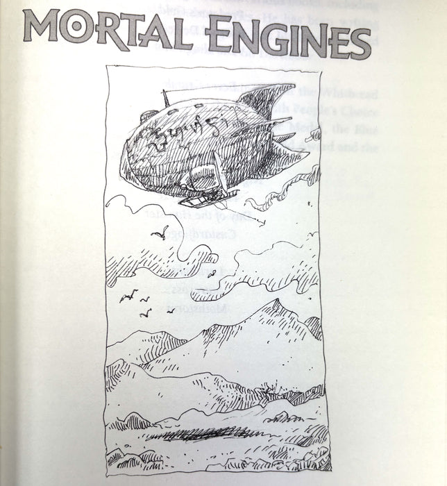 Philip Reeve; Mortal Engines; Signed and Remarqued, Numbered Limited Edition, 2009