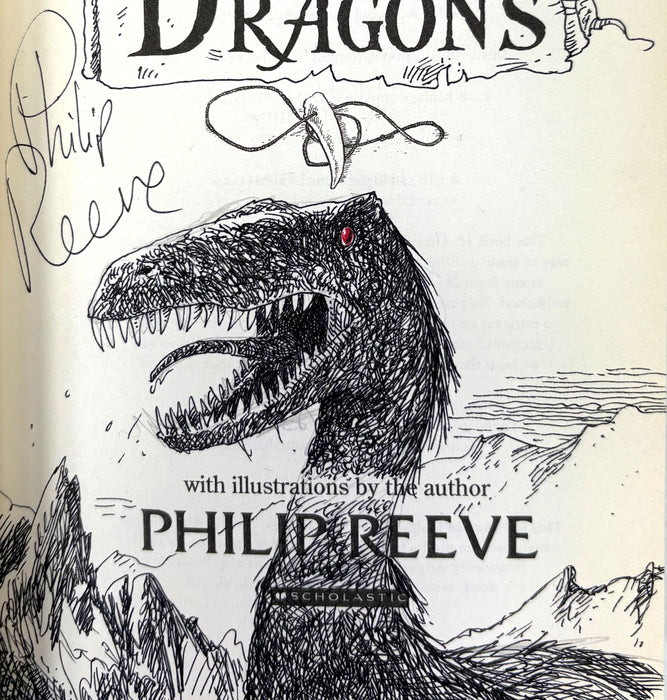 Philip Reeve; No Such Things as Dragons, Signed and Remarqued (illustrated) by the author, and numbered 20/20. 2009.