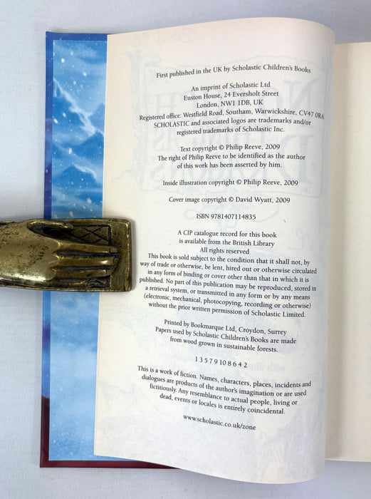 Philip Reeve; No Such Things as Dragons, Signed and Remarqued (illustrated) by the author, and numbered 20/20. 2009.