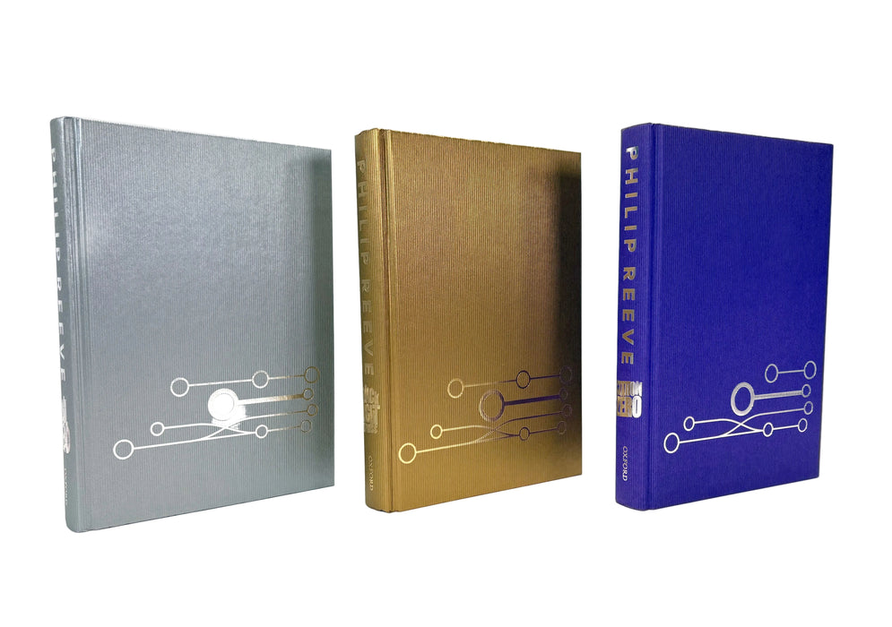 Philip Reeve; Railhead, Black Light Express and Station Zero; Signed and remarqued limited editions numbered 20/20