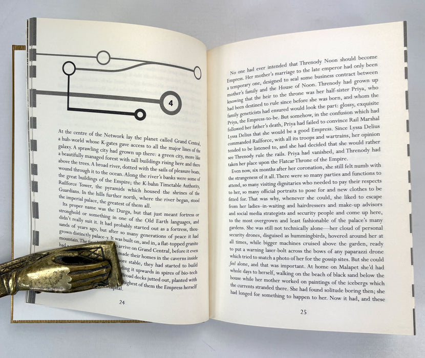 Philip Reeve; Railhead, Black Light Express and Station Zero; Signed and remarqued limited editions numbered 20/20