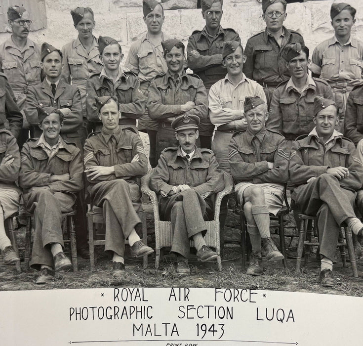Photo album from Royal Air Force Photographic Section at Luqa, Malta, c. 1942-43, World War II