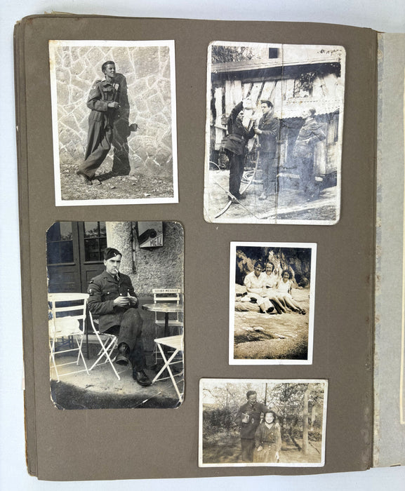 Photo album from Royal Air Force Photographic Section at Luqa, Malta, c. 1942-43, World War II