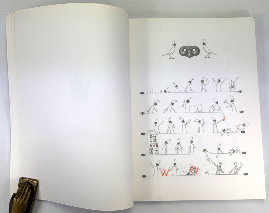 Piccola Pulcinellopedia, Suite, by Luigi Serafini, Longanesi & C, Milano, 1984 first edition