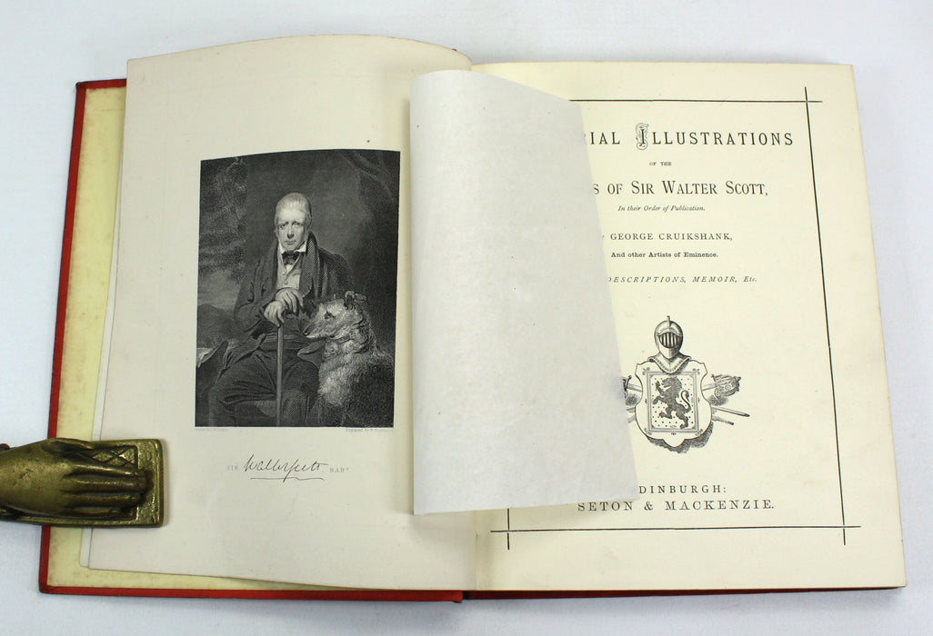 Pictorial Illustrations of the Novels of Sir Walter Scott by George Cruickshank, 1871