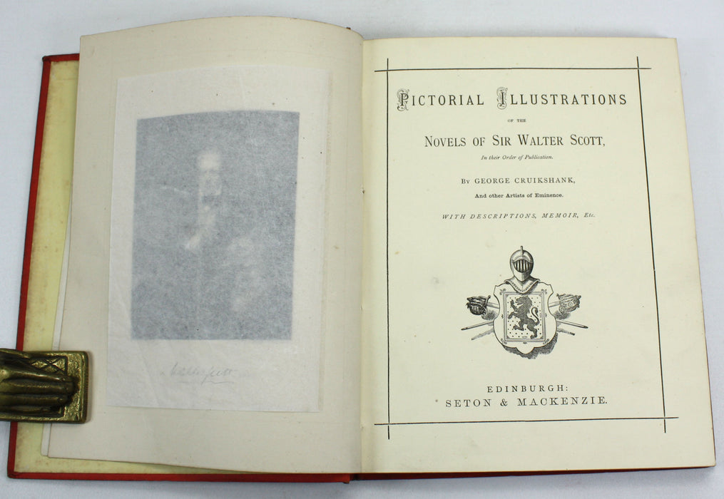 Pictorial Illustrations of the Novels of Sir Walter Scott by George Cruickshank, 1871