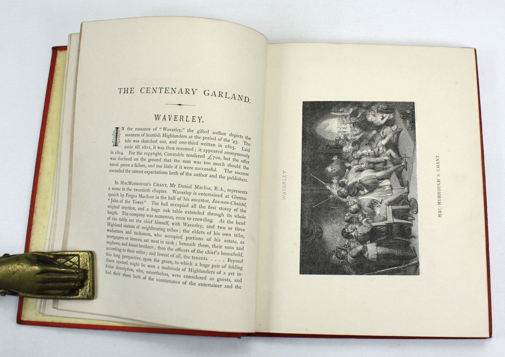 Pictorial Illustrations of the Novels of Sir Walter Scott by George Cruickshank, 1871