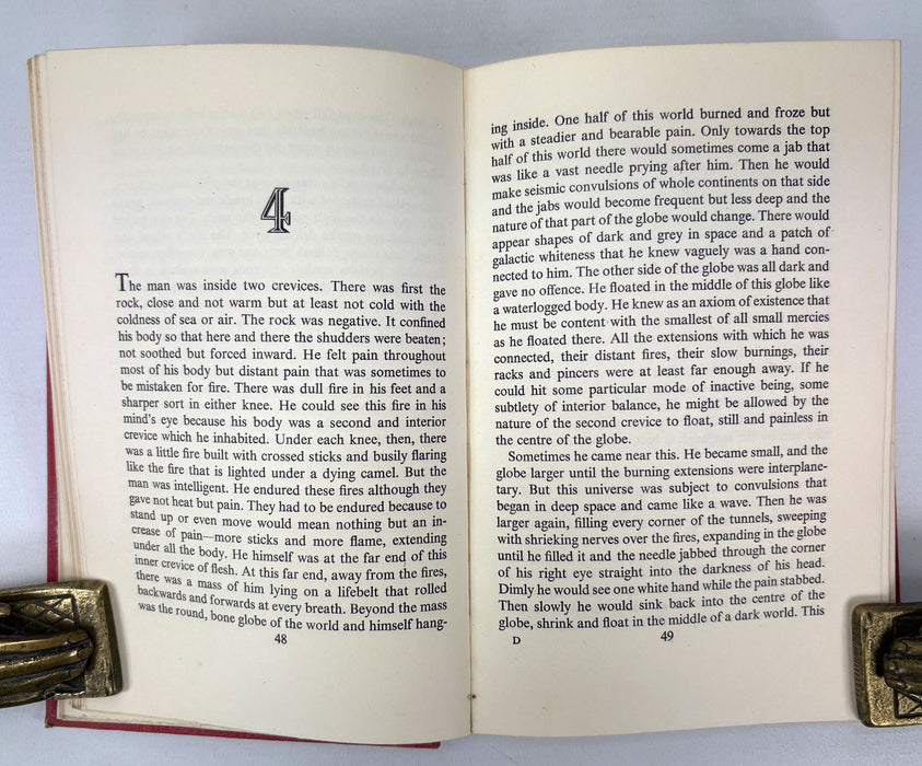 Pincher Martin, by William Golding, Faber and Faber, 1956