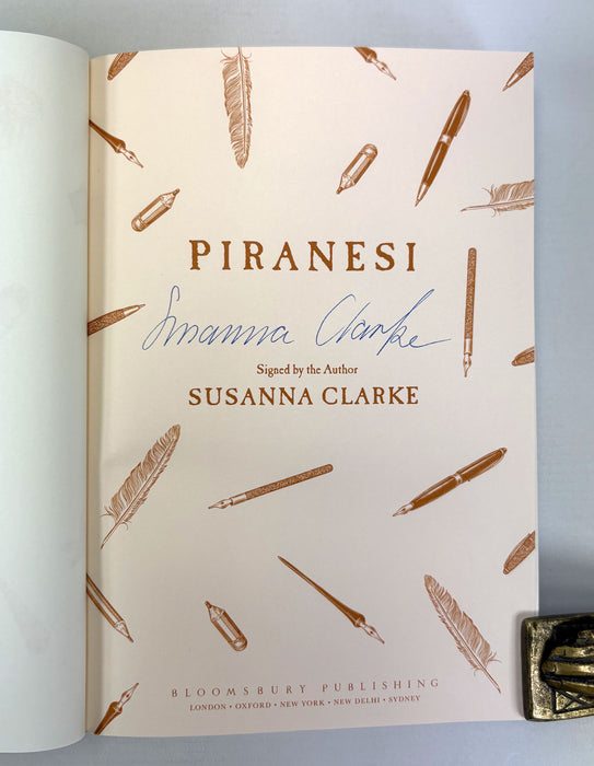 Piranesi, Susanna Clarke, 2020, Signed first. Special edition with extra chapter.