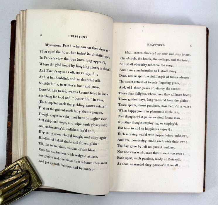 Poems Descriptive of Rural Life and Scenery, by John Clare, Taylor and Hessey, 1820